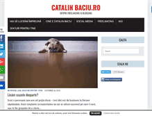 Tablet Screenshot of catalinbaciu.ro